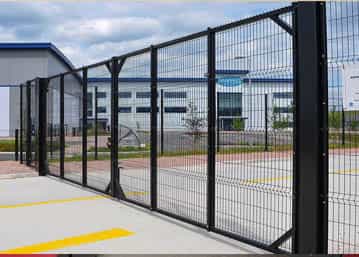 PERIMETER FENCE, MESH AND GATE